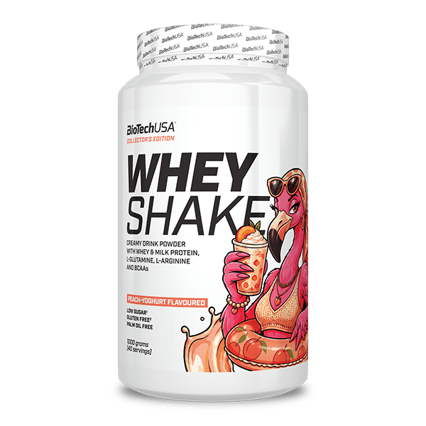 BioTechUSA Whey Shake Collector's Edition - 1 kg - fotografía frontal del fabricante