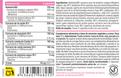 Feralive GLUCOPIC con Reduline360 - 60 cápsulas - imagen oficial informativa