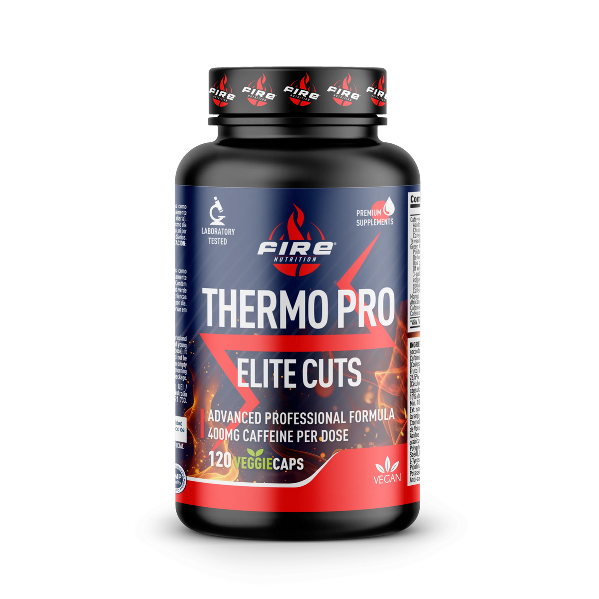Fire Nutrition Thermo Pro Elite Cuts 120 cápsulas