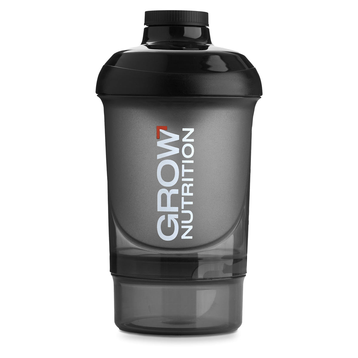 GROW Nutrition Shaker 300 ml Negro, vista 1