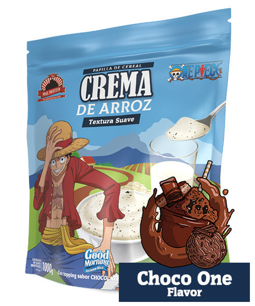 Max Protein Good Morning Crema de Arroz One Piece 1 kg, sabor Choco One