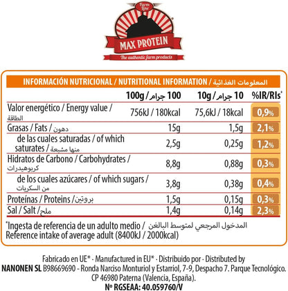 Max Protein Grandma’s - Salsas Cocina del Pirata