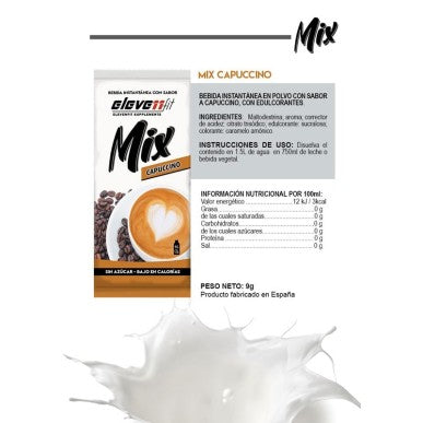 Etiqueta ingredientes y valores nutricionales Elevenfit Mix Capuccino