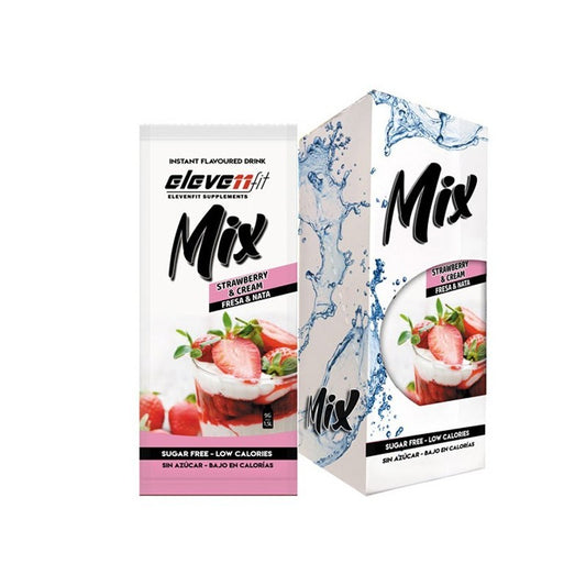 Elevenfit Mix caja 12 sobres Fresa y nata