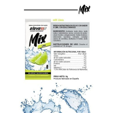 Etiqueta ingredientes y valores nutricionales Elevenfit Mix Lima