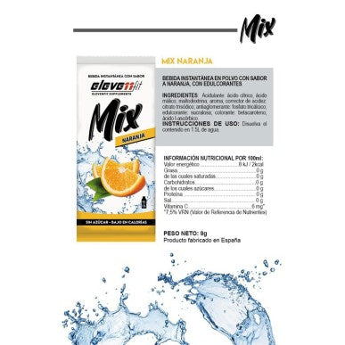 Etiqueta ingredientes y valores nutricionales Elevenfit Mix Naranja
