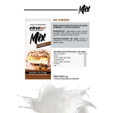 Etiqueta ingredientes y valores nutricionales Elevenfit Mix Smixkers