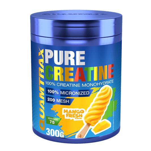 Quamtrax Pure Creatine 300 g, sabor Polo de mango