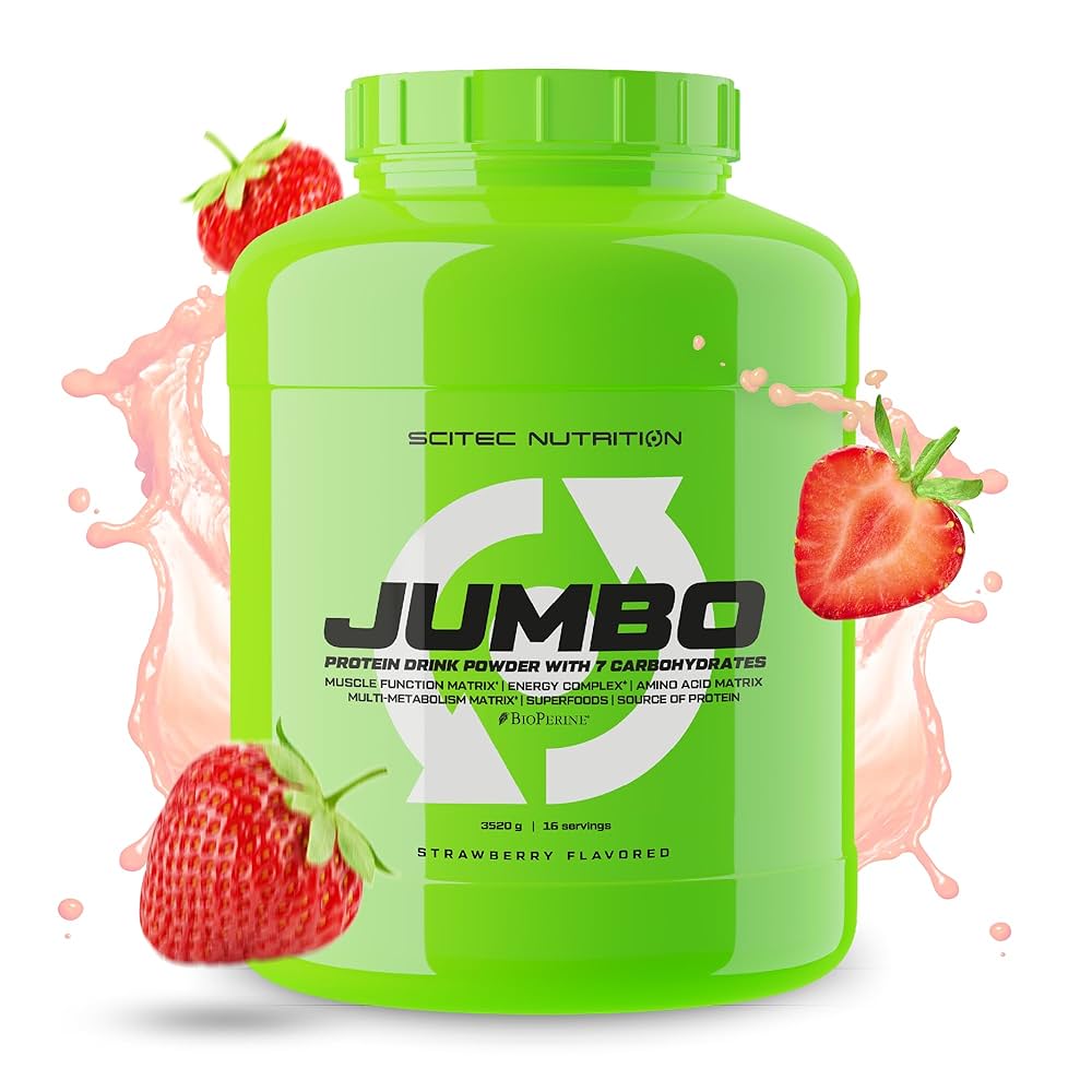 Scitec Jumbo 3,52 kg sabor fresa