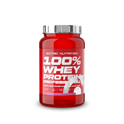 Scitec Nutrition 100% Whey Protein Professional 780 g sabor fresa chocolate blanco