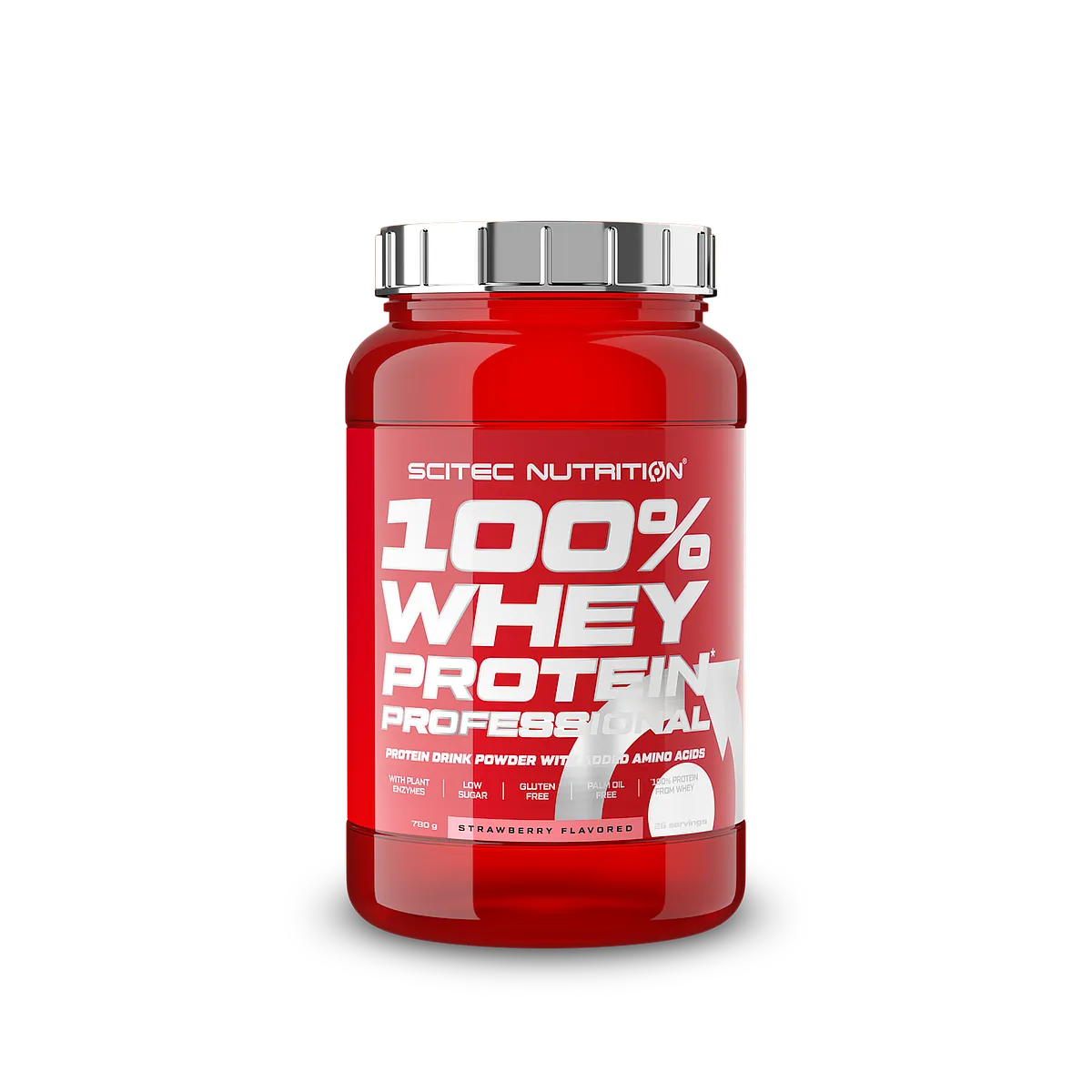 Scitec Nutrition 100% Whey Protein Professional 780 g sabor fresa