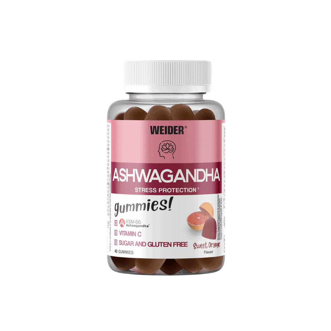 Weider Ashwagandha Gummies KSM-66 - 40 gominolas - envase oficial Weider