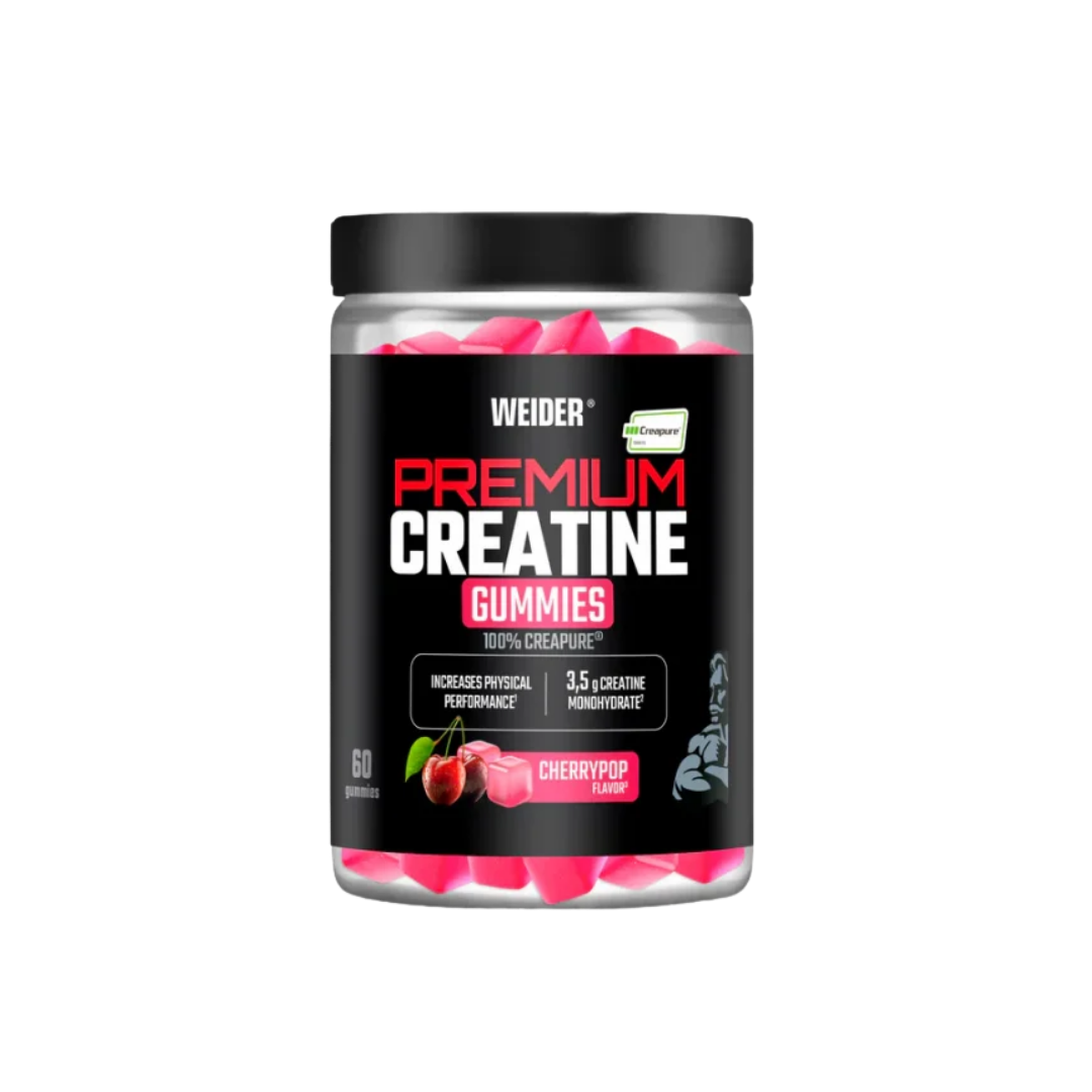 Weider Premium Creatine Gummies - 60 gominolas - envase oficial Weider