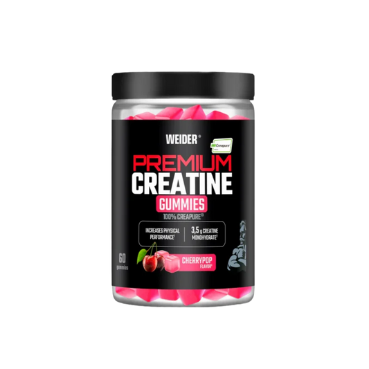 Weider Premium Creatine Gummies - 60 gominolas - envase oficial Weider
